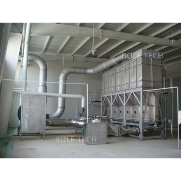 Resin fluid bed drying machine Fluidized bed dryer